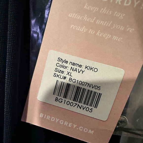 Birdy Grey KIKO DRESS MESH NAVY XL NEW NWT WEDDING BRIDESMAID - Picture 5 of 6